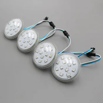 DC24V 60mm 12LEDs rgb module UCS1903 LED Pixel Light,5050 smd amusement ride light,waterproof IP67,Transparent cover/Milky cover
DC24V 60mm 12LEDs rgb module UCS1903 LED Pixel Light,5050 smd amusement ride light,waterproof IP67,Transparent cover/Milky cover
