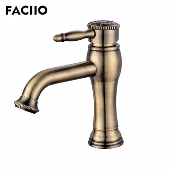 FACIIO Vintage Water Taps Bathroom Faucets Single Hole Single Handle Sink Faucet Basin Faucet for Bathroom YD-1001
FACIIO Vintage Water Taps Bathroom Faucets Single Hole Single Handle Sink Faucet Basin Faucet for Bathroom YD-1001