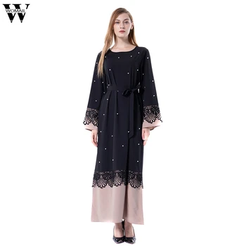 Muslim Dress Women Islamic Dress Long Sleeve Kaftan Elegant Dress Muslim Party Dubai Lace Maxi Dress 2019 A9
Muslim Dress Women Islamic Dress Long Sleeve Kaftan Elegant Dress Muslim Party Dubai Lace Maxi Dress 2019 A9