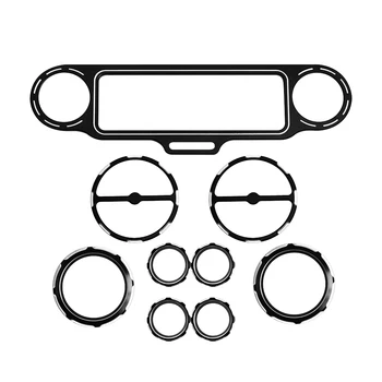 9pcs Stereo Accent+Speedometer+Speaker Trim Ring Set Chrome Plastic&Aluminum Fit For Harley Touring 96-2013
9pcs Stereo Accent+Speedometer+Speaker Trim Ring Set Chrome Plastic&Aluminum Fit For Harley Touring 96-2013