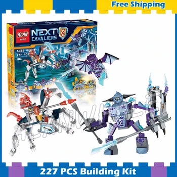 269pcs New Knights Lance vs. Lightning 10594 DIY Mech Horse Model Gifts sets Building Blocks Assemble Nexus Compatible with Lago
269pcs New Knights Lance vs. Lightning 10594 DIY Mech Horse Model Gifts sets Building Blocks Assemble Nexus Compatible with Lago