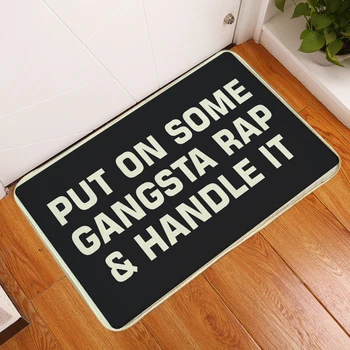 HomeMiYN New Bath Mat Anti Slip Flannel Funny Letters Black Rectangle Printed Floor Mat Foot Pad Outdoor Entrance Door Mats
HomeMiYN New Bath Mat Anti Slip Flannel Funny Letters Black Rectangle Printed Floor Mat Foot Pad Outdoor Entrance Door Mats