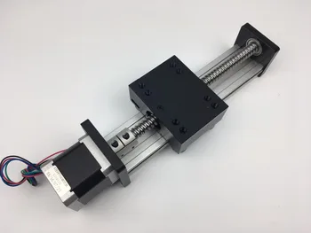 Free shipping Threaded rod linear guide rail with motor ballscrew for cnc ball screw linear module for 3d printer parts robotic
Free shipping Threaded rod linear guide rail with motor ballscrew for cnc ball screw linear module for 3d printer parts robotic