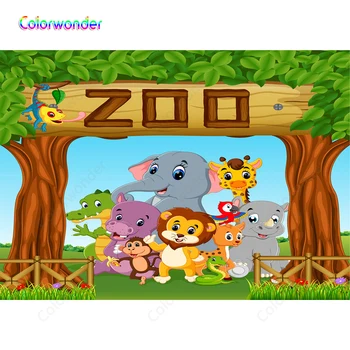 Colorwonder Blue Photography Background Jungle Baby Animals 7x5ft Big Trees Seamless Backdrop for Baby Shower Kids Birthday Prop
Colorwonder Blue Photography Background Jungle Baby Animals 7x5ft Big Trees Seamless Backdrop for Baby Shower Kids Birthday Prop