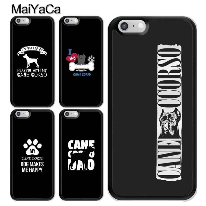 MaiYaCa Cane Corso Mastiff Quotes Phone Case For iPhone X XR XS MAX 8 7 Plus 6 6s 5s SE Soft TPU Skin Back Shell Cover
MaiYaCa Cane Corso Mastiff Quotes Phone Case For iPhone X XR XS MAX 8 7 Plus 6 6s 5s SE Soft TPU Skin Back Shell Cover