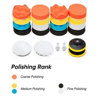 3\" 80mm Buffing Sponge Polishing Pad Hand Tool Kit For Car Polisher Compound Polishing Easy To Replace
3\" 80mm Buffing Sponge Polishing Pad Hand Tool Kit For Car Polisher Compound Polishing Easy To Replace