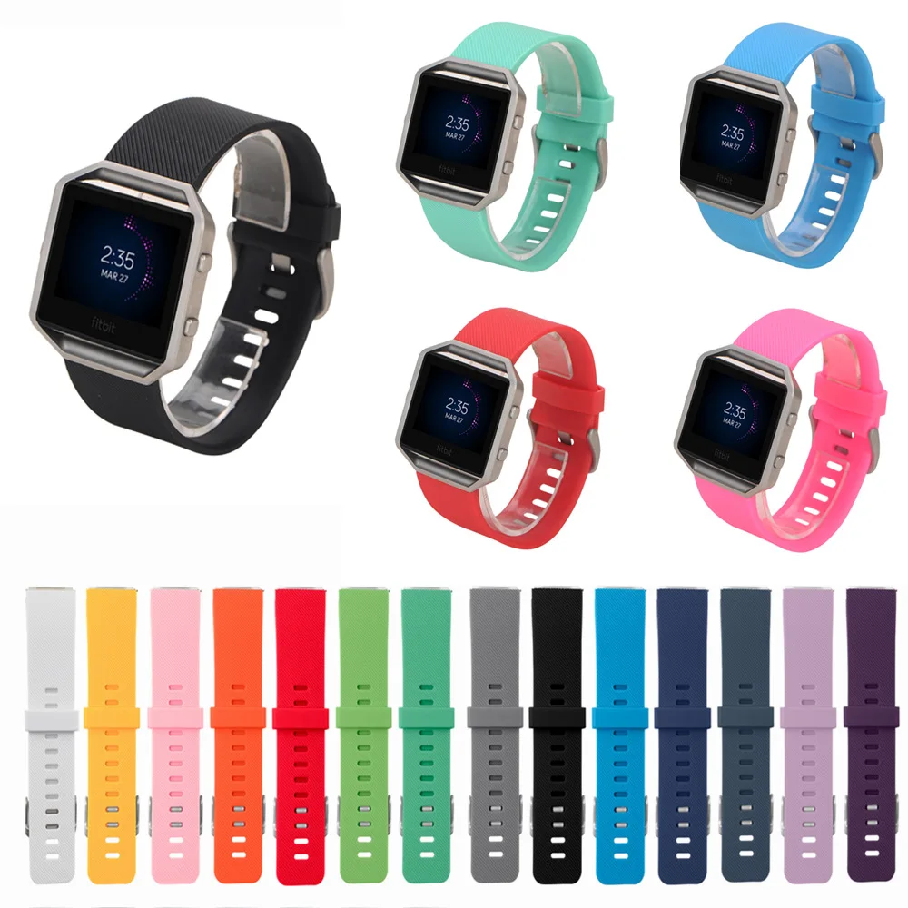 Soft Silicone Watch Band For Fitbit Blaze Bracelet Sport Wristband Replacement Wrist Strap Colorful Waterproof Band Accessories
Soft Silicone Watch Band For Fitbit Blaze Bracelet Sport Wristband Replacement Wrist Strap Colorful Waterproof Band Accessories