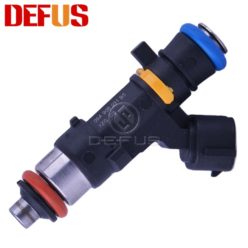 

DEFUS 4x Fuel Injector Nozzle OE 0280158026 For Volkswagen Je tta Beetle Golf 2.0L 2004-2006 Bico 06A906031BS 0 280 158 026 NEW