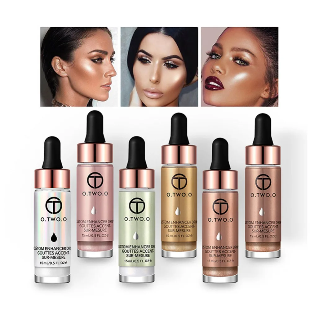 O.TWO.O Liquid Highlighter Make Up Highlighter Cream Concealer Shimmer Face Glow Ultra-concentrated illuminating Bronzing drops
O.TWO.O Liquid Highlighter Make Up Highlighter Cream Concealer Shimmer Face Glow Ultra-concentrated illuminating Bronzing drops