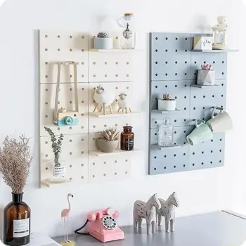 Bedroom Organizer Wall-mounted Shelf Living Room Modern Minimalist Plastic Hole Plate Storage Rack
Bedroom Organizer Wall-mounted Shelf Living Room Modern Minimalist Plastic Hole Plate Storage Rack