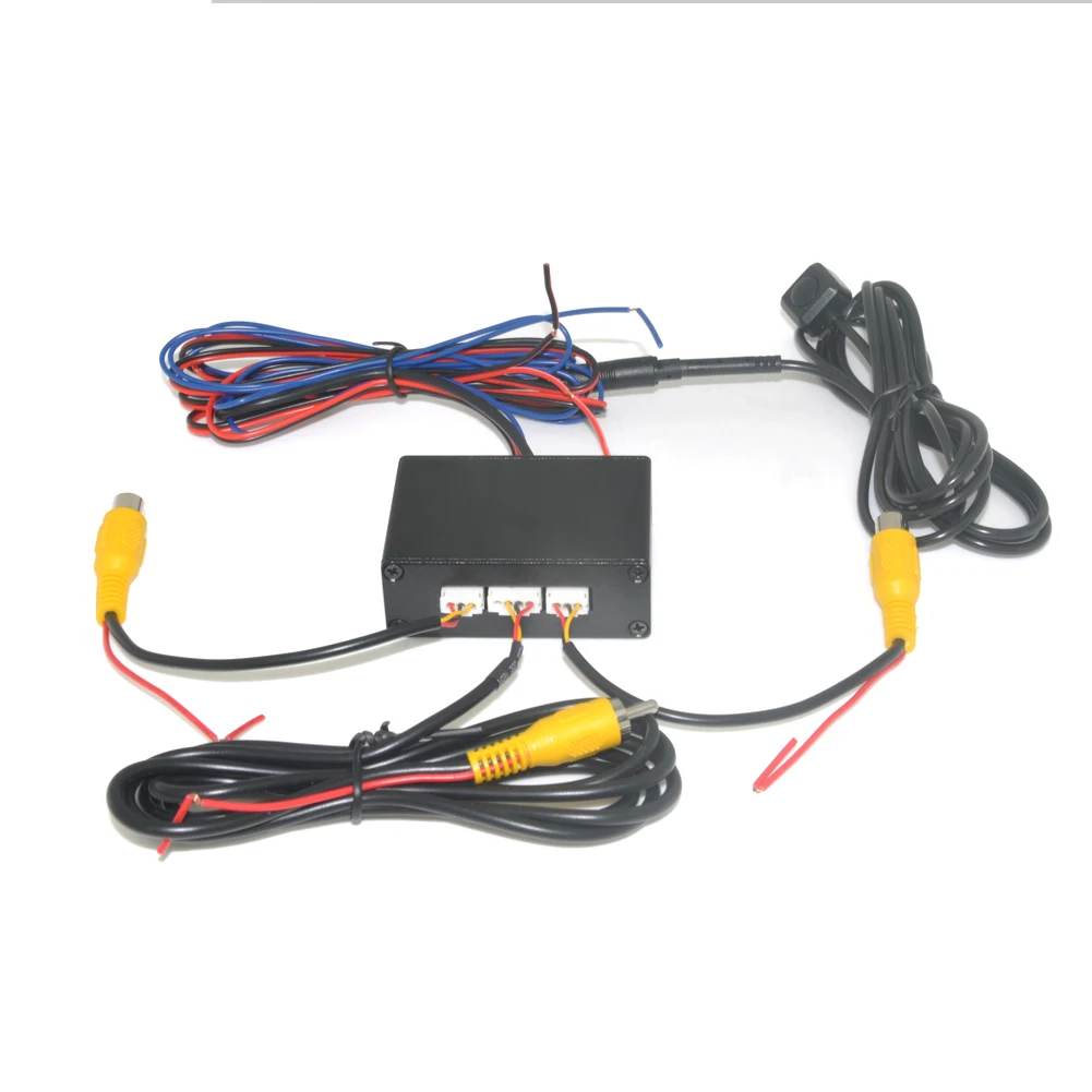 Car Parking Camera Video Channel Converter Auto Switch Front /View Side/Rearview Rear View Camera Video Control Box with Manual
Car Parking Camera Video Channel Converter Auto Switch Front /View Side/Rearview Rear View Camera Video Control Box with Manual