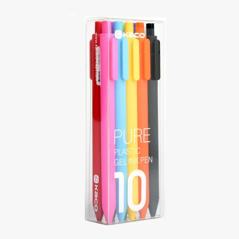 10 pcs Pure Candy color soft touch gel pen set 0.5mm ballpoint Multi ink writing pens Stationery Office school supplies F075
10 pcs Pure Candy color soft touch gel pen set 0.5mm ballpoint Multi ink writing pens Stationery Office school supplies F075