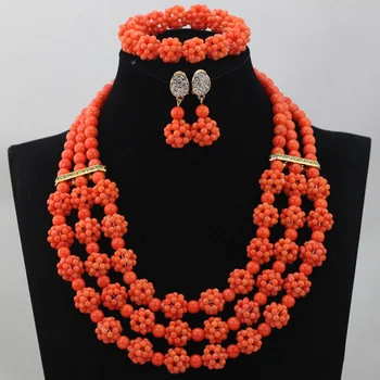 New Fashion African Costume Jewelry Sets African Bridal Orange Red Coral Balls Beads Jewelry Sets 2016 Hot Free Shipping CJ461
New Fashion African Costume Jewelry Sets African Bridal Orange Red Coral Balls Beads Jewelry Sets 2016 Hot Free Shipping CJ461