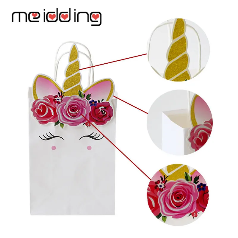 MEIDDING Paper Gift Bags Kids Unicorn Birthday Party Favors Supplies Baby Shower Wedding Gift Bags Unicorn Decor With Handles
MEIDDING Paper Gift Bags Kids Unicorn Birthday Party Favors Supplies Baby Shower Wedding Gift Bags Unicorn Decor With Handles