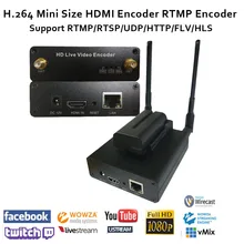 H.264 Camera-top HDMI Encoder support RTMP/RTSP/UDP/RTP for streaming like Youtube/Facebook live/Twitch,Wowza,Red5,FMS