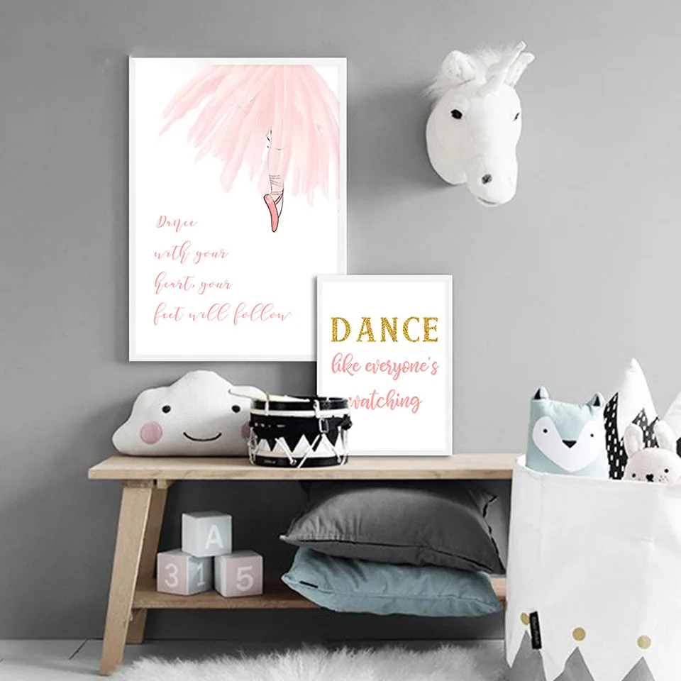 Prints Pictures Home Wall Artwork Nordic Modular Poster Baby Girl Ballerina Dance Cartoon Painting On Canvas Living Room Decor
Prints Pictures Home Wall Artwork Nordic Modular Poster Baby Girl Ballerina Dance Cartoon Painting On Canvas Living Room Decor