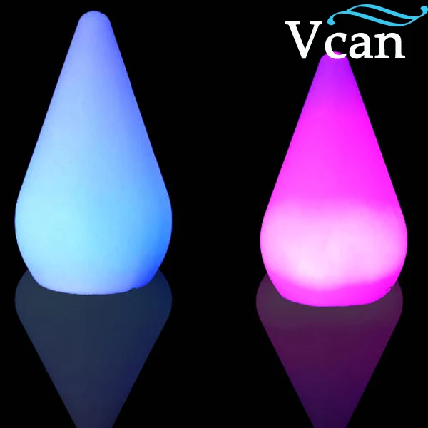 PE plastic 10 colors change led night light VC-B1224