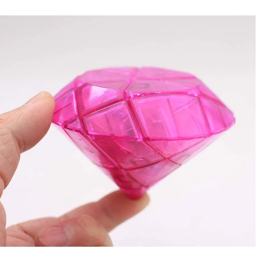 Фото Волшебный куб Yongjun в форме странного камня Shpae 3x3x3 кубик алмаза скоростная