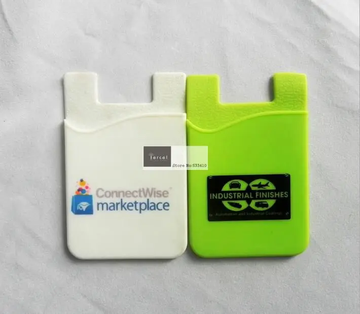 3 м телефон держатель для карт оптовая продажа дешевый резиновый силиконовый
