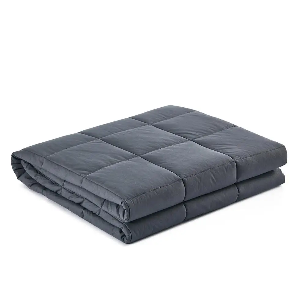 HOMEME Weighted Blanket 15 lbs for Adults About 130-160 lbs | 60''*80''| Grey | Premium Cotton with Glass Beads |
HOMEME Weighted Blanket 15 lbs for Adults About 130-160 lbs | 60''*80''| Grey | Premium Cotton with Glass Beads |
