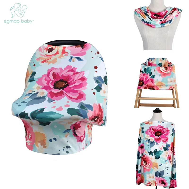 Baby Car Seat Cover - Multi Use Nursing Cover Pattern - Ideal Grocery Cart Cover and Stretchy Canopy Covers- Perfect Baby Gift
Baby Car Seat Cover - Multi Use Nursing Cover Pattern - Ideal Grocery Cart Cover and Stretchy Canopy Covers- Perfect Baby Gift