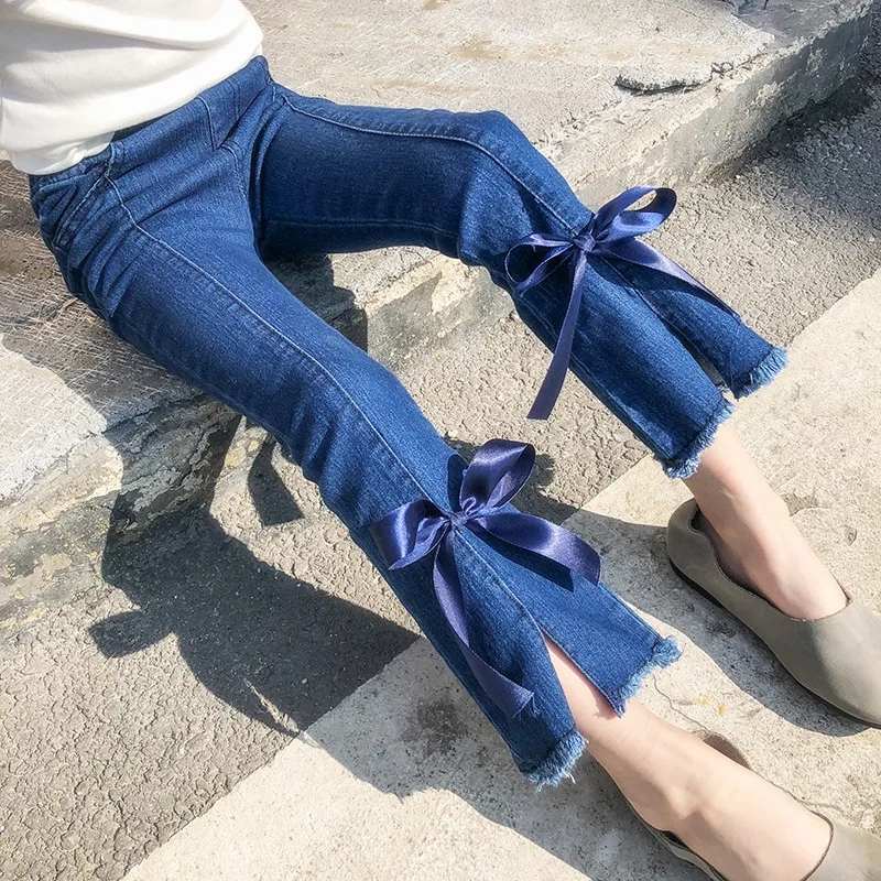 Fashion Autumn Boot Cut Girls Jeans Teenager Children Pants Kids Jeans for Girls Trousers with Bowknot Jeans Children Pants
Fashion Autumn Boot Cut Girls Jeans Teenager Children Pants Kids Jeans for Girls Trousers with Bowknot Jeans Children Pants
