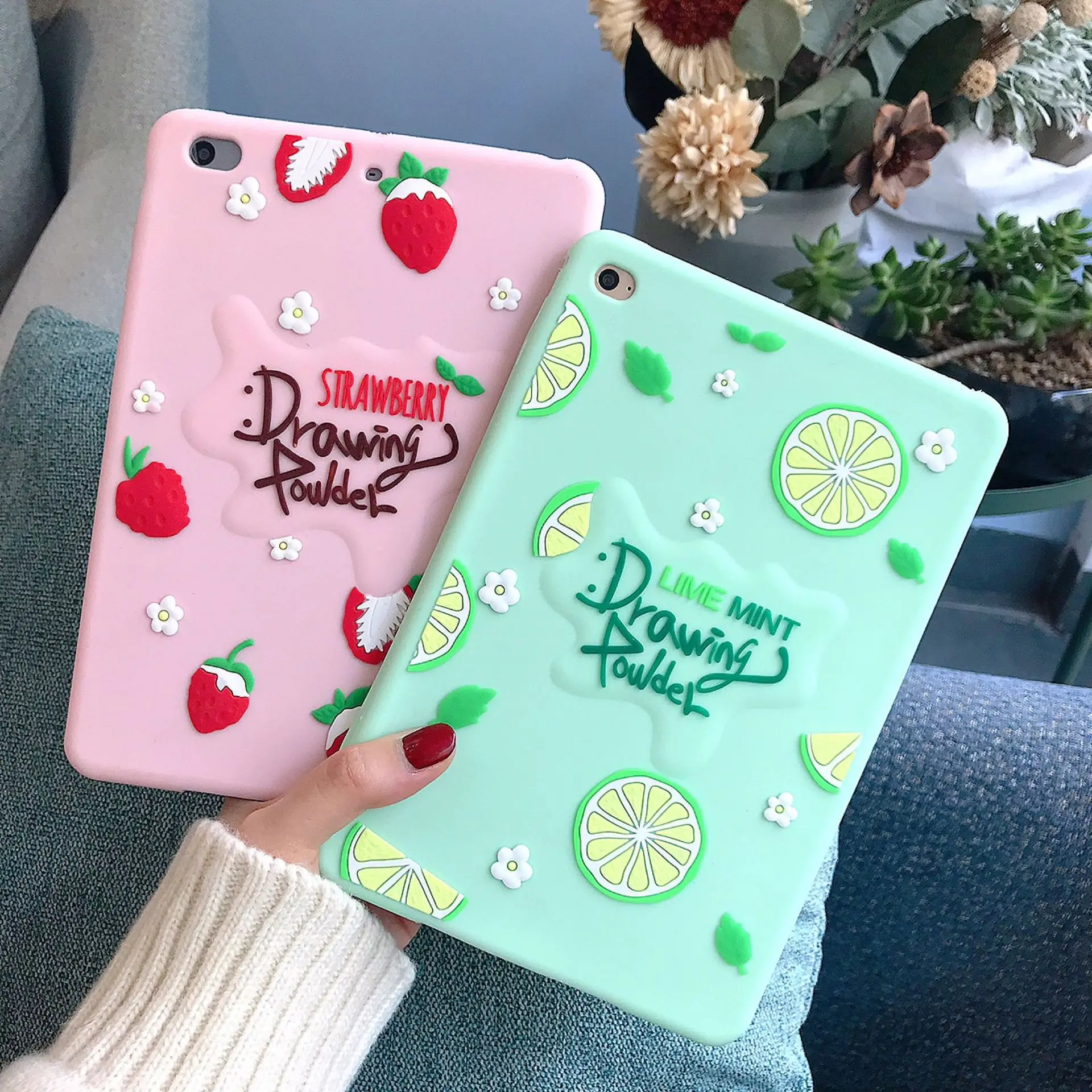 For New IPad 9.7 2017 2018 Case TPU Silicon Fruit Pattern Soft Cover for IPad Air 2 Air 1 6th Generation Strawberry Coque Funda
For New IPad 9.7 2017 2018 Case TPU Silicon Fruit Pattern Soft Cover for IPad Air 2 Air 1 6th Generation Strawberry Coque Funda