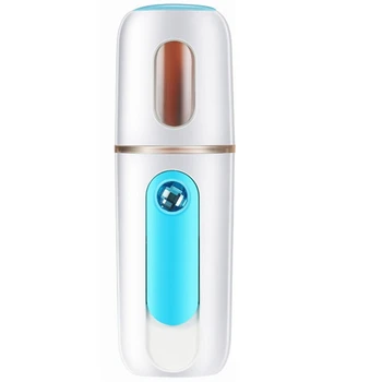Portable Usb Mist Sprayer Facial Nebulizer Steamer Moisturizing Skin Care Mini 20Ml Face Spray Beauty Instruments
Portable Usb Mist Sprayer Facial Nebulizer Steamer Moisturizing Skin Care Mini 20Ml Face Spray Beauty Instruments