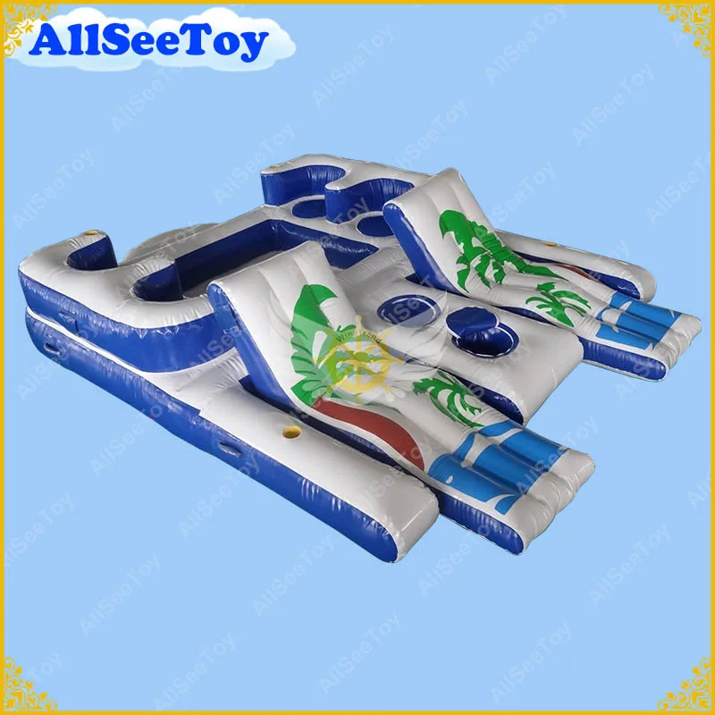Commercial Quality Tropical Floating Island, PVC Tarpaulin inflatable Pool Float Summer Fun,Include Air Blower
Commercial Quality Tropical Floating Island, PVC Tarpaulin inflatable Pool Float Summer Fun,Include Air Blower