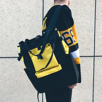 Dual Student Unisex School Bag Street Fashion High Capacity Backpack Wemen Oxford Popular Men Panelled Hip-Hop Boy backpack
Dual Student Unisex School Bag Street Fashion High Capacity Backpack Wemen Oxford Popular Men Panelled Hip-Hop Boy backpack