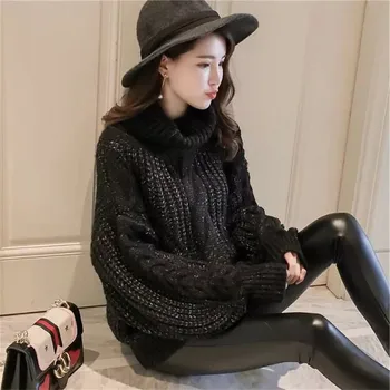 dewbest O-neck winter women sweaters pullovers casual solid waves jumper knitted female loose winter sweaters women coat
dewbest O-neck winter women sweaters pullovers casual solid waves jumper knitted female loose winter sweaters women coat