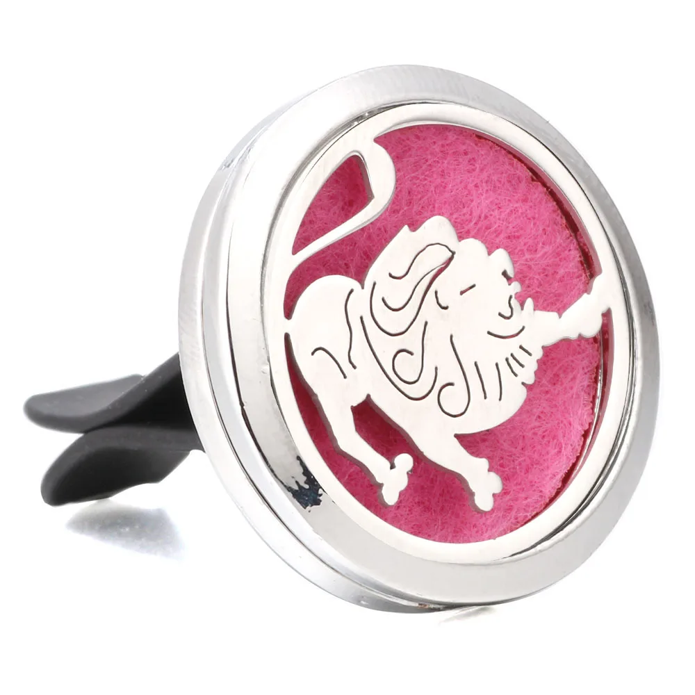 New Gemini 12 Constellations Leo Car Air Freshener Aromatherapy Diffuser Car Clip Stainless Steel Pendant Locket with Pads
New Gemini 12 Constellations Leo Car Air Freshener Aromatherapy Diffuser Car Clip Stainless Steel Pendant Locket with Pads