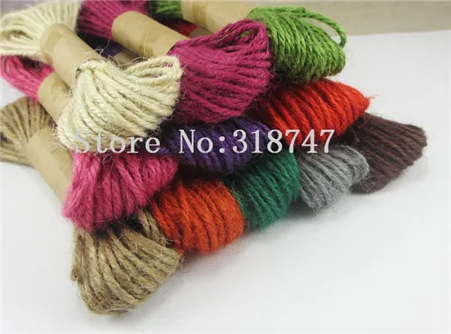 SALE! 10meters Natural Burlap Jute Twine Cord Hemp Rope String Gift Packing Strings Christmas Event & Party Supplies V0813
SALE! 10meters Natural Burlap Jute Twine Cord Hemp Rope String Gift Packing Strings Christmas Event & Party Supplies V0813