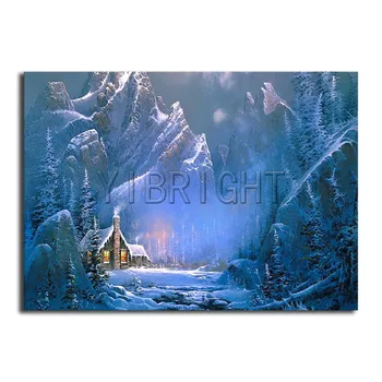 Diamond Embroidery Scenery "Snow Mountain Cottage" Diy Diamond Painting Cross Stitch Full Square Diamond Mosaic Home Decor 
Diamond Embroidery Scenery "Snow Mountain Cottage" Diy Diamond Painting Cross Stitch Full Square Diamond Mosaic Home Decor
