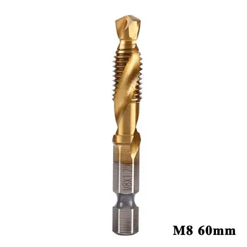 Hex Shank Drill Repair Tools Store M8 Metric Metric Tap Drill Machinery HSS Business Outdoor Implement Convenient
Hex Shank Drill Repair Tools Store M8 Metric Metric Tap Drill Machinery HSS Business Outdoor Implement Convenient