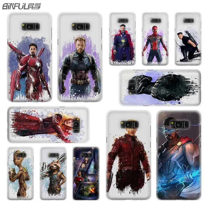BINFUL case cover hard Transparent for Samsung S9 S8 S7 S6 S5 S4 S10 Edge Plus Mini for Galaxy Note 9 8 Marvel Avengers
BINFUL case cover hard Transparent for Samsung S9 S8 S7 S6 S5 S4 S10 Edge Plus Mini for Galaxy Note 9 8 Marvel Avengers