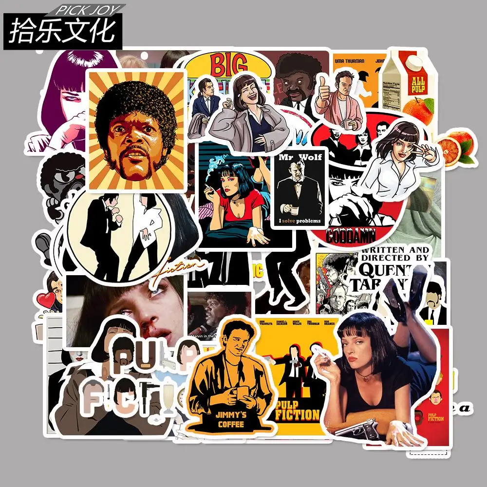 50Pcs/Lot Pulp Fiction Waterproof Cartoon Sticker For Kids Toy Luggage Skateboard Phone On Laptop Moto Bicycle Wall Guitar
50Pcs/Lot Pulp Fiction Waterproof Cartoon Sticker For Kids Toy Luggage Skateboard Phone On Laptop Moto Bicycle Wall Guitar