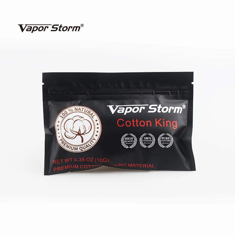 100% Original Vapor Storm Organic Cotton King Coil Wick Heating Wire Cotton Bacon 10 Strips Tasteless RDA Cotton RBA RDTA Bacon
100% Original Vapor Storm Organic Cotton King Coil Wick Heating Wire Cotton Bacon 10 Strips Tasteless RDA Cotton RBA RDTA Bacon