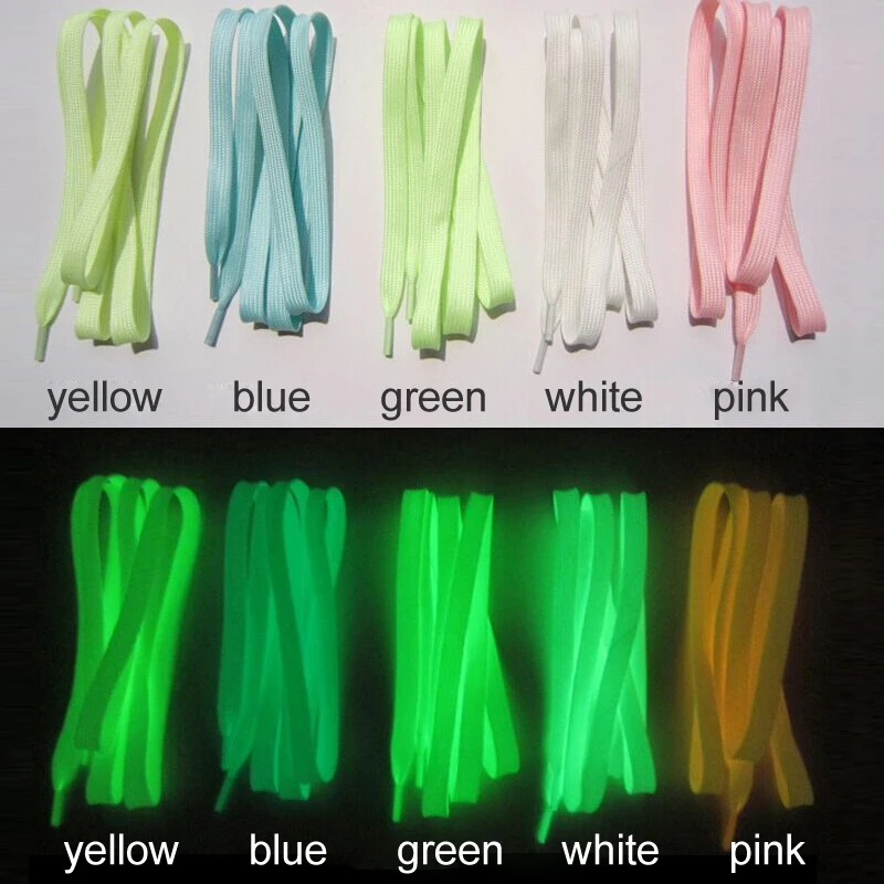 1 Pair Luminous Shoelaces Fluorescent Shoe Lace Glowing in The Dark Women Men Shoes Lace for Sneakers Canvas Casual Flats shoes
1 Pair Luminous Shoelaces Fluorescent Shoe Lace Glowing in The Dark Women Men Shoes Lace for Sneakers Canvas Casual Flats shoes
