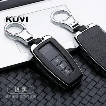 Zinc alloy leather Car Key Case Fob Keychain Cover For Toyota Camry Corolla C-HR CHR Prado 2018 Key Protection Car Styling
Zinc alloy leather Car Key Case Fob Keychain Cover For Toyota Camry Corolla C-HR CHR Prado 2018 Key Protection Car Styling