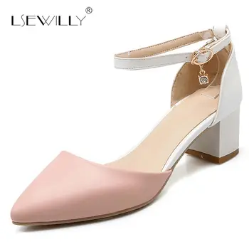 Lsewilly 2018 Summer Sexy Women Dress Sandals Cover Heel Buckle Straps Fashion Thick Heel Women Pointed Toe Sandals Ladies S375
Lsewilly 2018 Summer Sexy Women Dress Sandals Cover Heel Buckle Straps Fashion Thick Heel Women Pointed Toe Sandals Ladies S375
