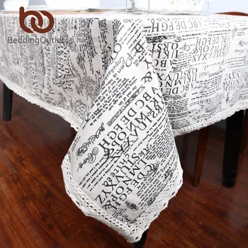 BeddingOutlet Rectangle Tablecloth American Style Black Letters Table Cloth Cotton Line Table Linen Lace Edge Table Cover
BeddingOutlet Rectangle Tablecloth American Style Black Letters Table Cloth Cotton Line Table Linen Lace Edge Table Cover