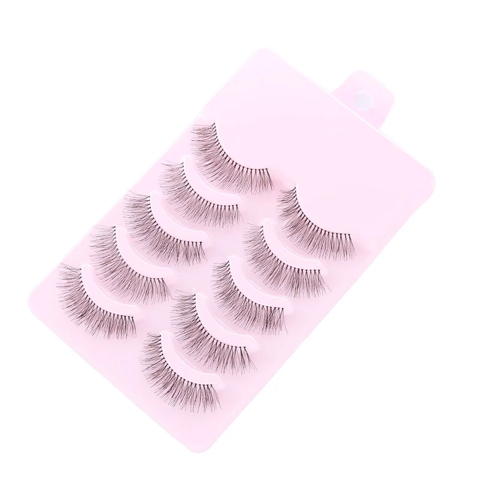 5 Pairs Black Natural Sparse Cross Eye Lashes Extension Handmade Makeup Long False Eyelashes Makeup Tools
5 Pairs Black Natural Sparse Cross Eye Lashes Extension Handmade Makeup Long False Eyelashes Makeup Tools