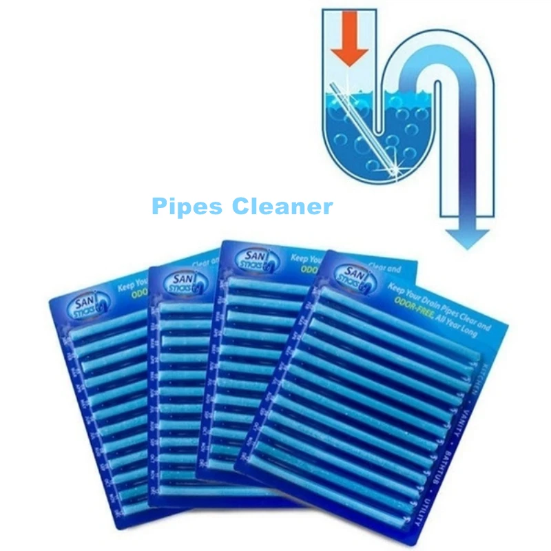 Magic Cleaning Stick Kitchen Toilet Bathtub Clean Rod Odors Dispelling Pipeline Sewer Hair Drain Cleaner Sani Sticks 60pcs/lot
Magic Cleaning Stick Kitchen Toilet Bathtub Clean Rod Odors Dispelling Pipeline Sewer Hair Drain Cleaner Sani Sticks 60pcs/lot