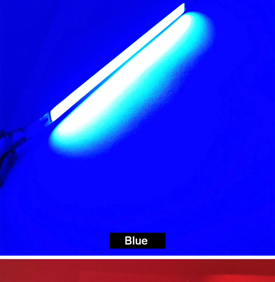 20cm cob led strip light bulb lamp 12v 10w led lighting for diy car bulbs (14)