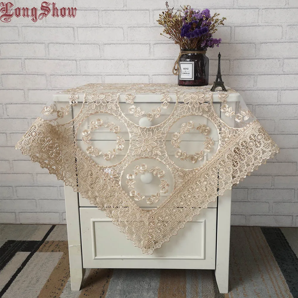 LongShow Lace Floral Embroidered Tablecloth Dining Room Party For Rectangle Tables Translucent
LongShow Lace Floral Embroidered Tablecloth Dining Room Party For Rectangle Tables Translucent
