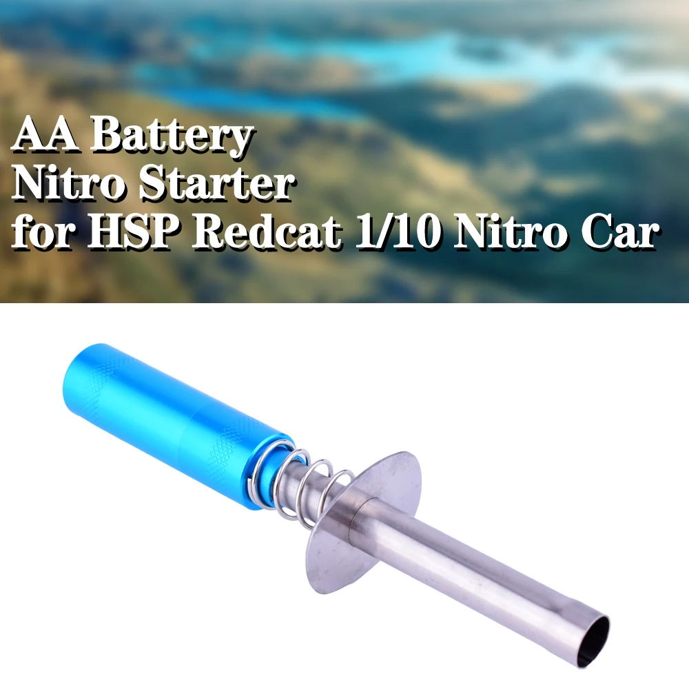 Metal Aluminum Alloy AA Battery Nitro Starter Glow Plug Igniter for HSP Redcat Exceed 1/10 Nitro Car Nitro Gas Engine Power
Metal Aluminum Alloy AA Battery Nitro Starter Glow Plug Igniter for HSP Redcat Exceed 1/10 Nitro Car Nitro Gas Engine Power