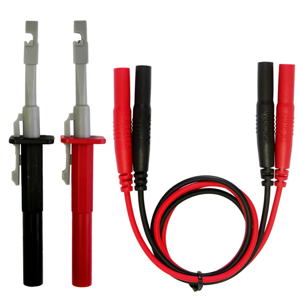 AideTek Test clip set insulation piercing red black + banana plug stacking test leads 20163+P1050
AideTek Test clip set insulation piercing red black + banana plug stacking test leads 20163+P1050