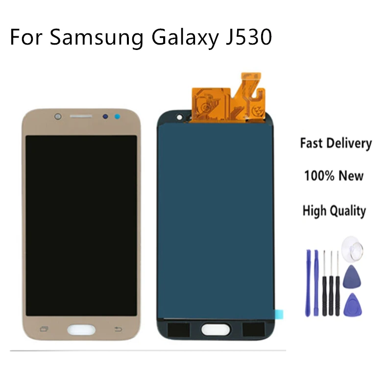 High Quality For SAMSUNG GALAXY j5 2017 J530 J530F SM-J530F LCD Display touch Screen Digitize Display+Tools 100% tested
High Quality For SAMSUNG GALAXY j5 2017 J530 J530F SM-J530F LCD Display touch Screen Digitize Display+Tools 100% tested