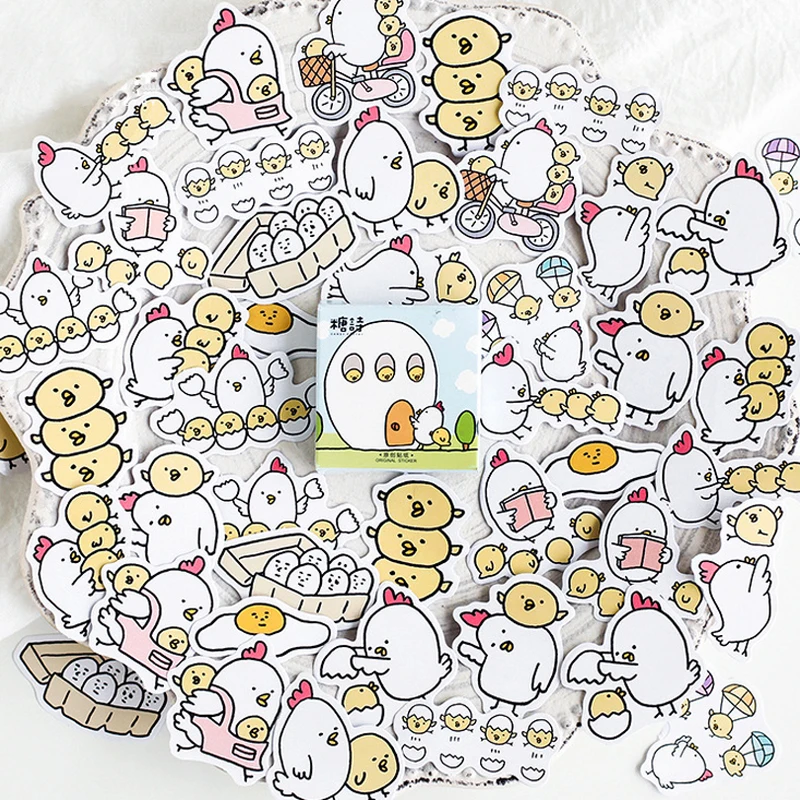 45 Pcs/box Goo goo chicken paper sticker DIY decoration stickers diary photo album scrapbooking planner label stickers
45 Pcs/box Goo goo chicken paper sticker DIY decoration stickers diary photo album scrapbooking planner label stickers